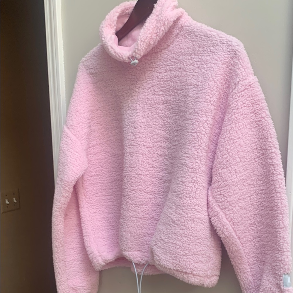Levi's Soft Pink Sherpa Jacket
